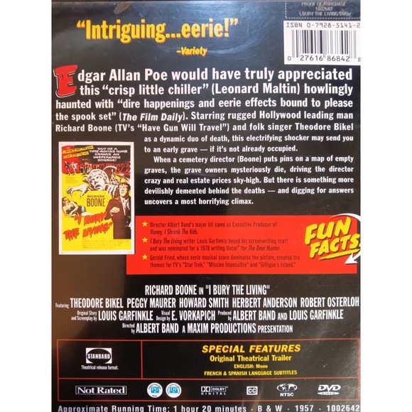 I Bury The Living DVD - Picture 3 of 3